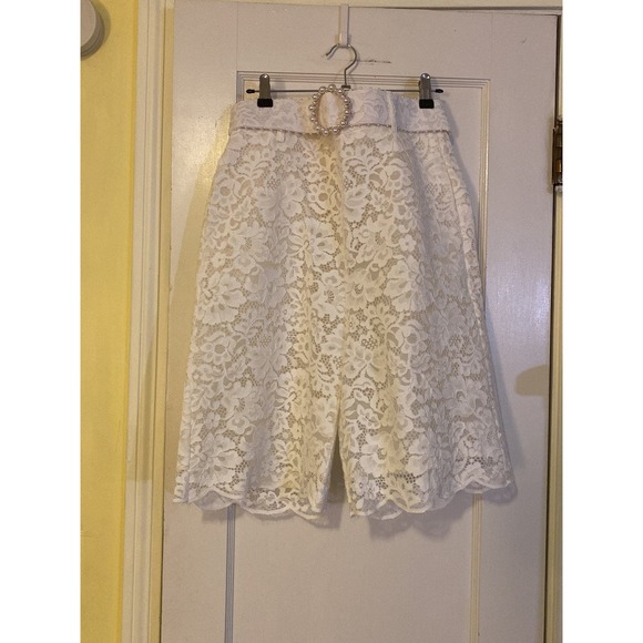 Zimmermann High Tide Lace Long Line Shorts - Picture 8 of 14